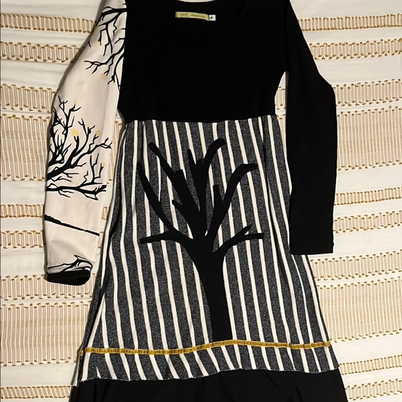 Spooky Tree Print Dress - Picture 1 of 5